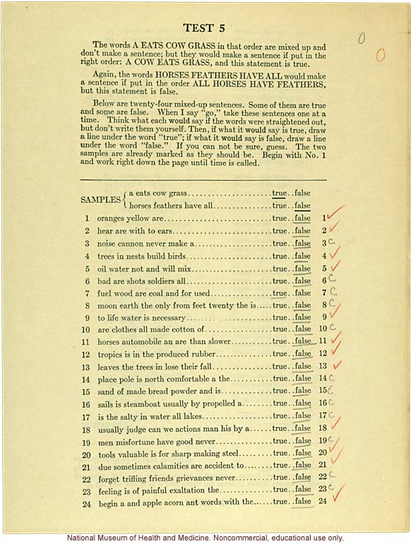 Seaford Town female anthropometric case: &quote;Army Group Examination Alpha,&quote; by Morris Steggerda for <i>Race Crossing in Jamaica</i>