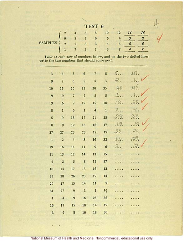 Seaford Town female anthropometric case: &quote;Army Group Examination Alpha,&quote; by Morris Steggerda for <i>Race Crossing in Jamaica</i>