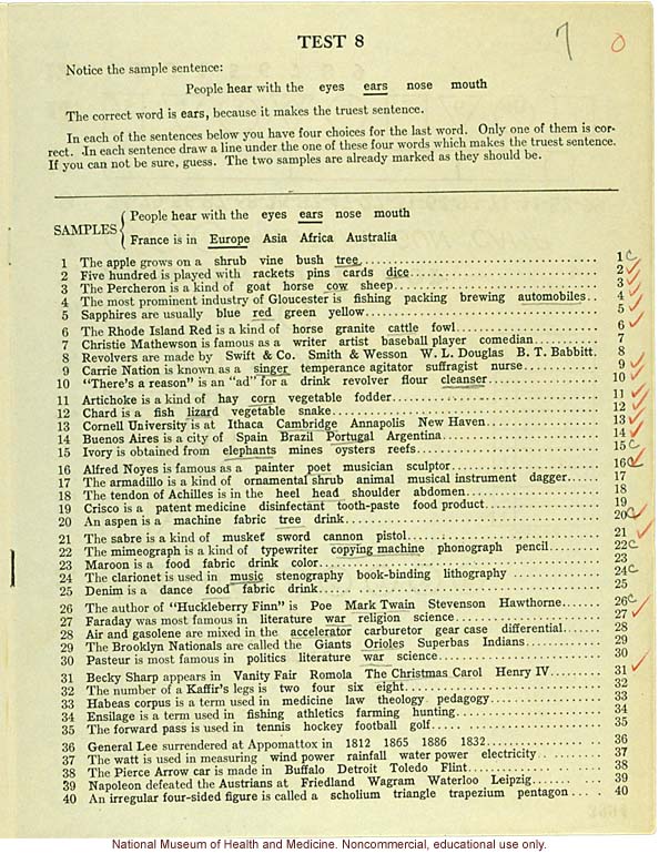 Seaford Town female anthropometric case: &quote;Army Group Examination Alpha,&quote; by Morris Steggerda for <i>Race Crossing in Jamaica</i>