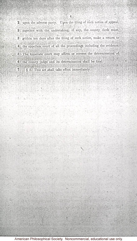 &quote;An act to amend the domestic relations law, in relation to prevention of hereditary blindness&quote;, New York State Senate