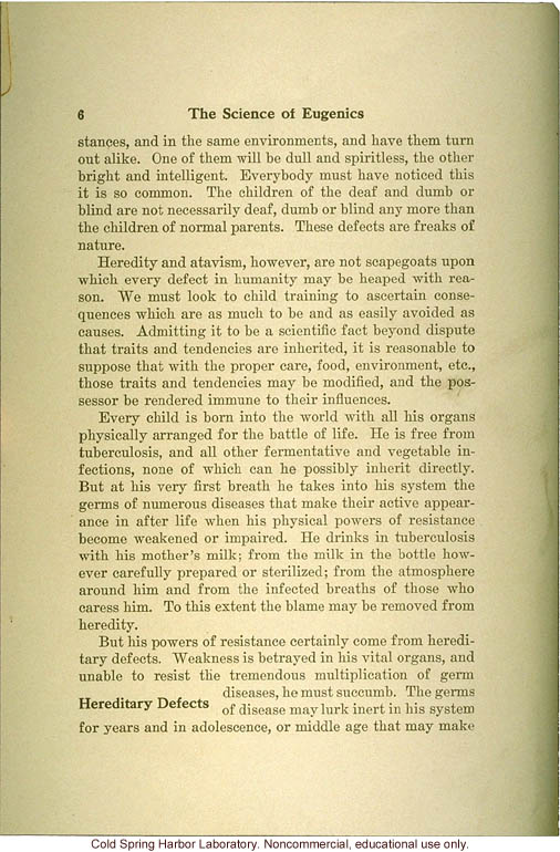 &quote;The science of eugenics and sex-life, love, marriage, maternity: the regeneration of the human race,&quote; by W.J. Hadden, C.H. Robinson, and M.R. Melendy