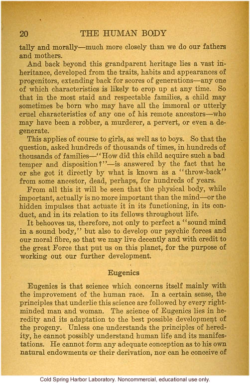 Eugenics and sex harmony: The sexes, their relations and problems, by H.H. Rubin