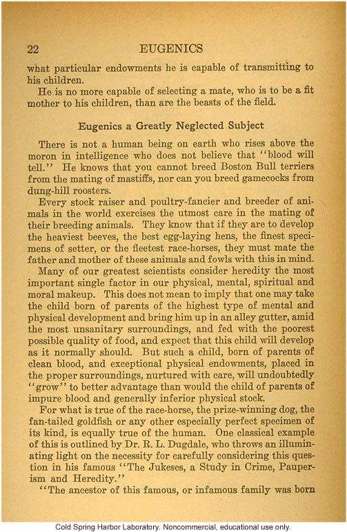Eugenics and sex harmony: The sexes, their relations and problems, by H.H. Rubin