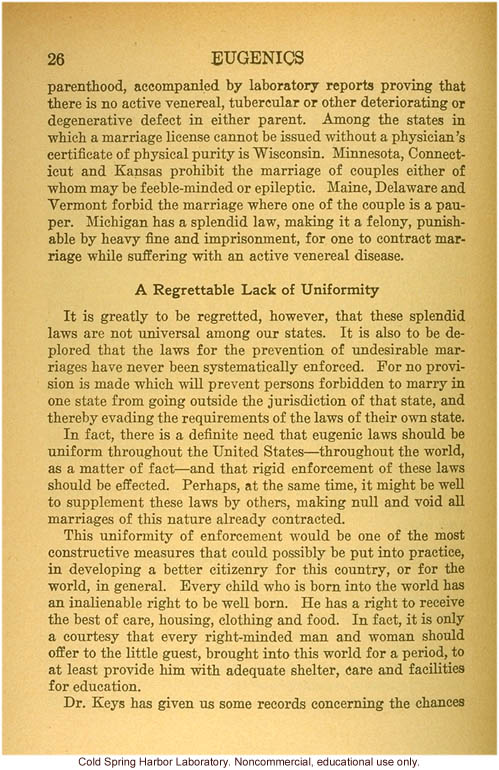 Eugenics and sex harmony: The sexes, their relations and problems, by H.H. Rubin