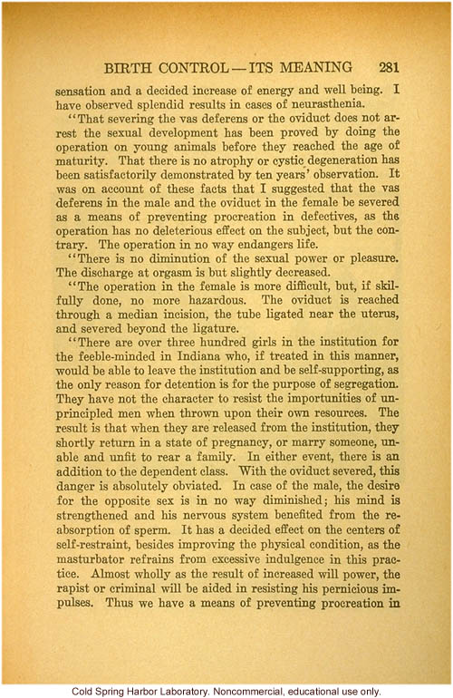 Eugenics and sex harmony: The sexes, their relations and problems, by H.H. Rubin