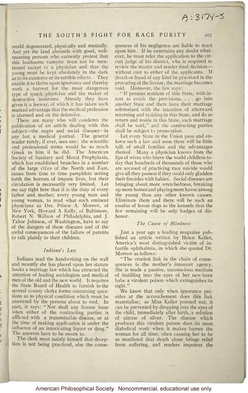 &quote;The South's fight for race purity,&quote; by R.W. Wooley, Pearson's Magazine