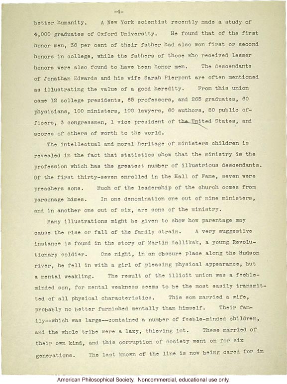 Sermon #19 Exerpt, AES Sermon Contest 1926, #2