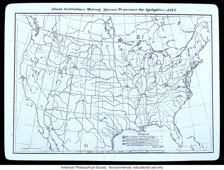 &quote;State institutions making special provisions for epileptics -- 1917&quote;
